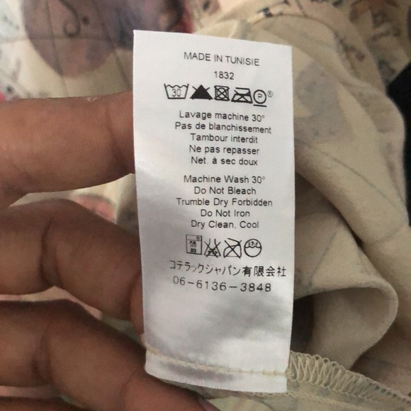 Cote’lac very cute silk skirt. - Picture 5 of 9